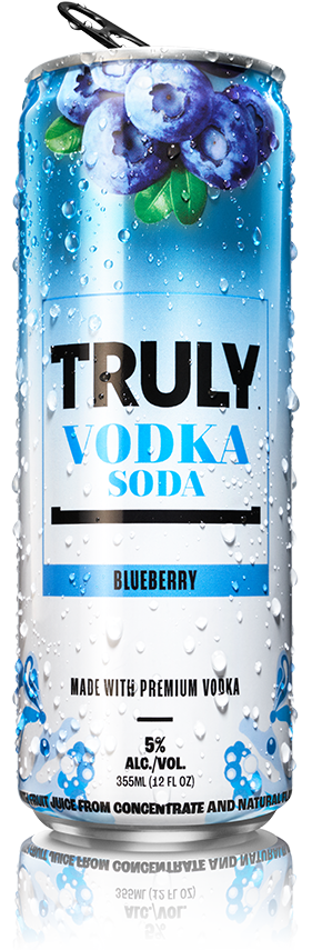 Blueberry Vodka Soda