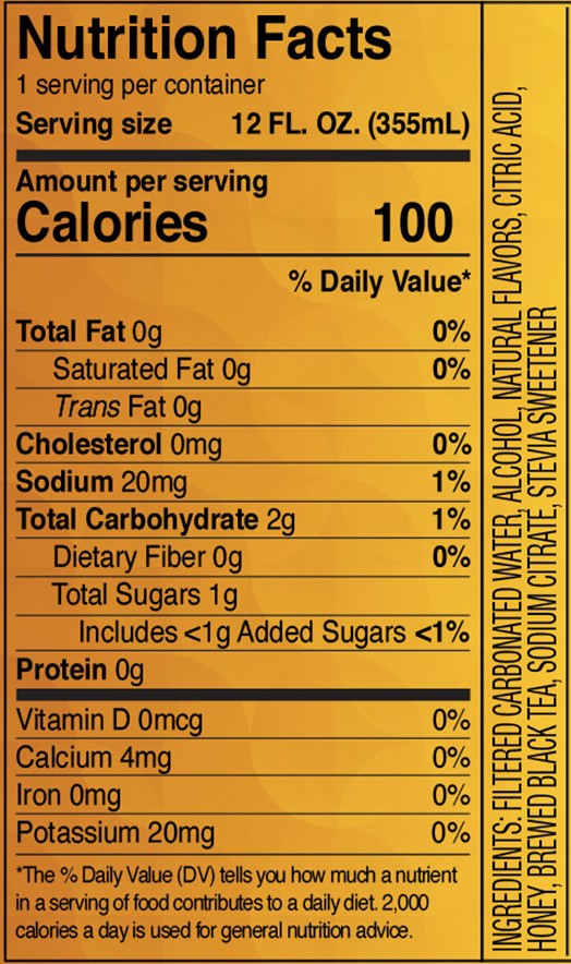 Truly Iced Tea Nutrition Facts