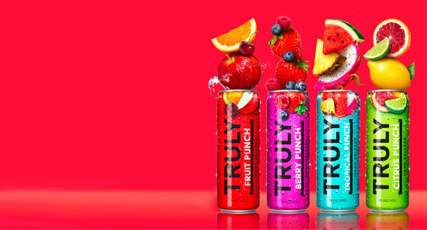 Peach Drop Wonderworld Truly Hard Seltzer Truly Hard Seltzer