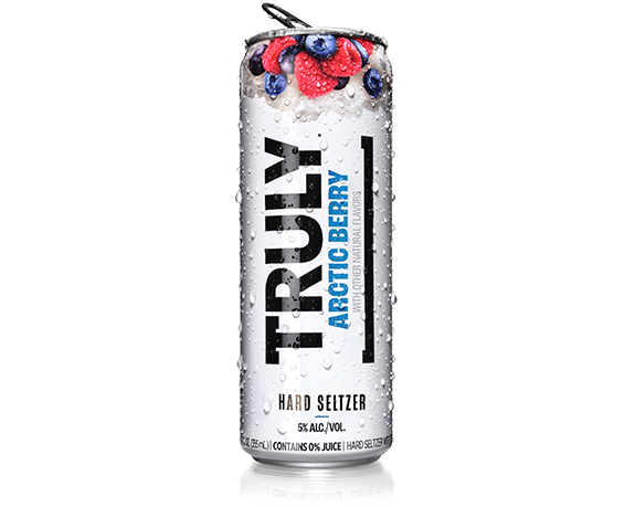 Truly Hard Seltzer Arctic Berry Can