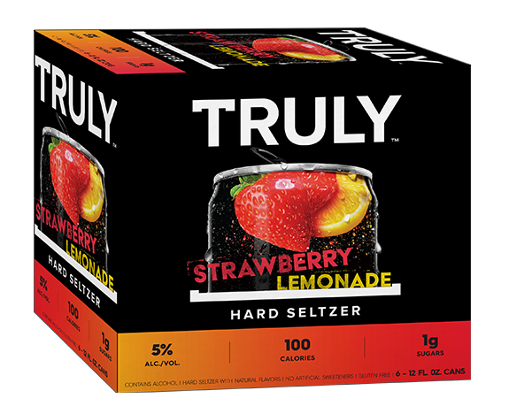 Truly Strawberry Lemonade - 6 Pack